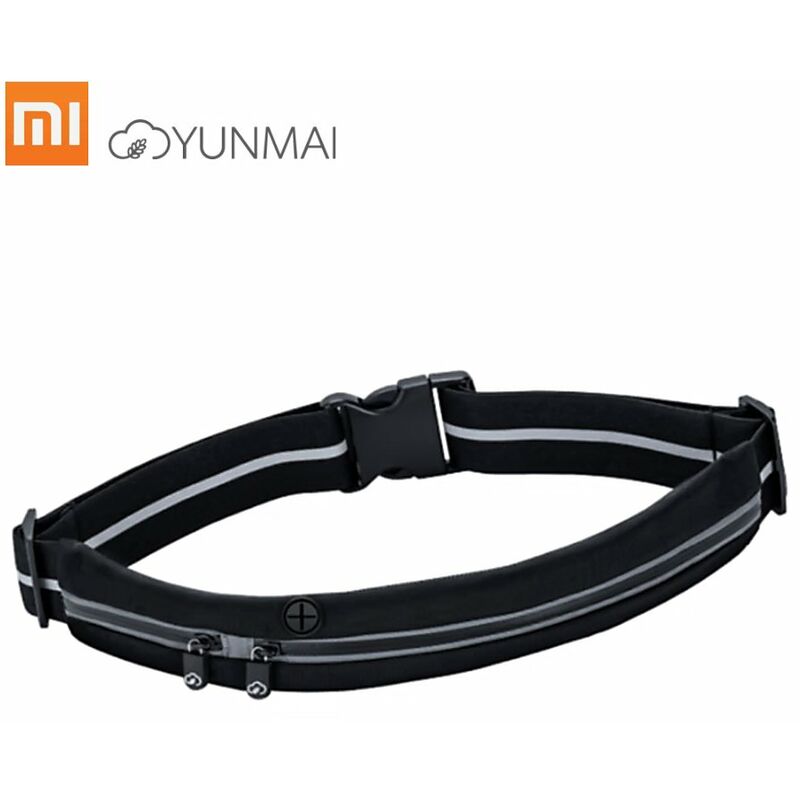 

Rinonera para correr al aire libre, rinonera deportiva para gimnasio, paquete de Fitness, impermeable, reflectante, oculto, con orificios para
