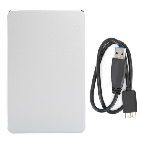 Yvonne 160 GB tragbare externe Festplatte, Silber, kompatibel mit Windows 98SE bis Windows 8