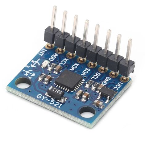 YWBL-WH 3-Achsen-Beschleunigungsmesser-Gyroskop-Modul Standard-IC-Kommunikationsprotokoll 16-Bit-Konverter-Leiterplatte.