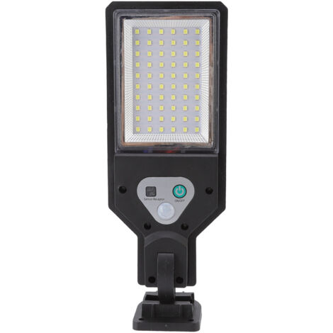 YWBL-WH 60 LED Solar Straßenlaterne IP65, Kabellose Außenbeleuchtung mit Anwesenheitssensor, für Garten, Weg, Montagesatz inklusive