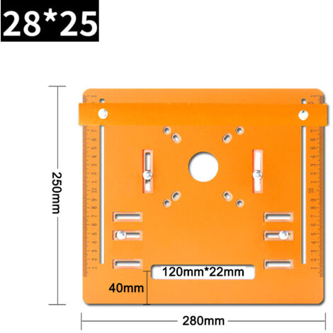 YWBL-WH Multifunktionale Schneidemaschinen-Grundplatte 90° Flachschnitt 45° Diagonalschnitt für Gong Gong Marmormaschine (250 mm)