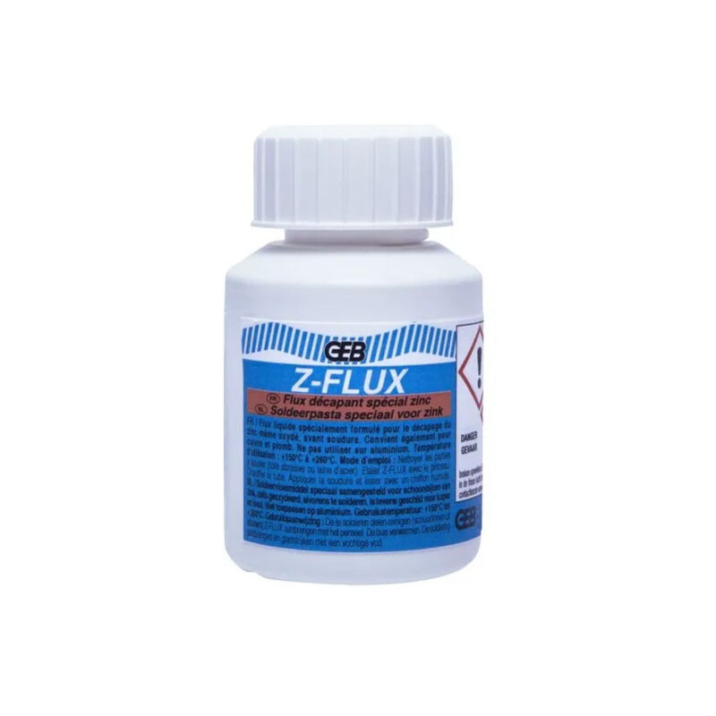 

Z-FLUX: Eliminador de zinc líquido especial, 80 ml
