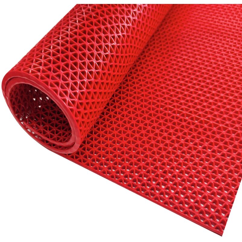 Tapis antidérapant Z-Mat Rouge 120 x 200 cm