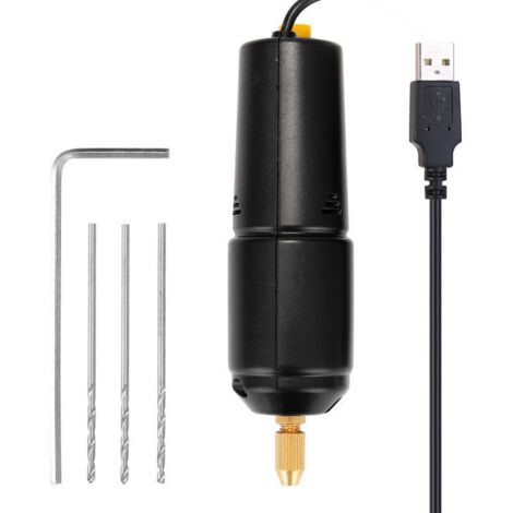 Z-U36 Mini Perceuse Électrique USB Epoxy Perle Plane Perforateur 5V Perceuse Électrique Petite Meuleuse Électrique