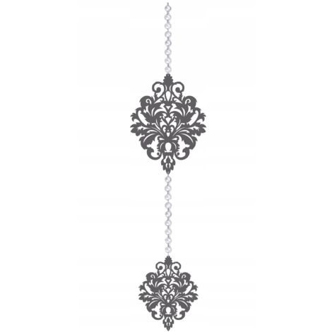 Z16 GARLAND – elegante lámpara colgante decorativa perforada en color gris.