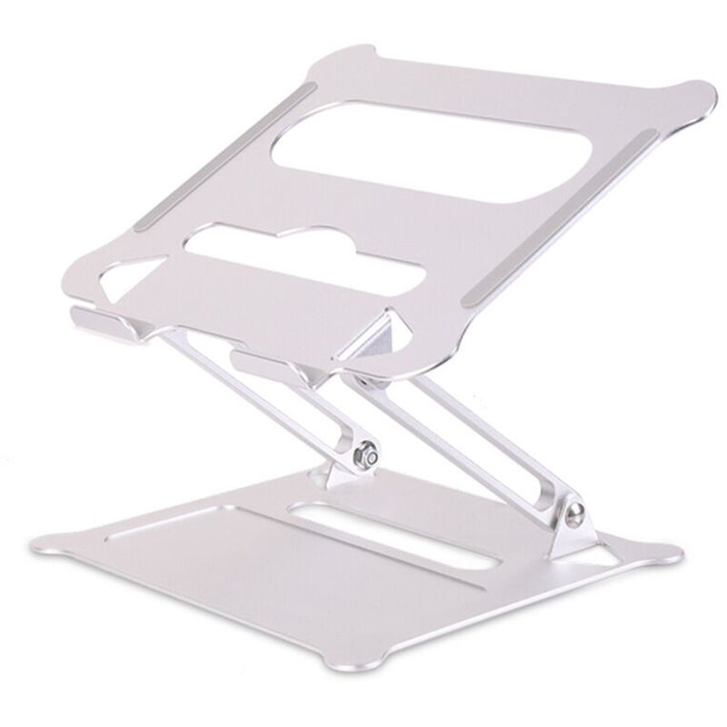 

Z17 Soporte ergonomico para computadora portatil para escritorio, ajustable, plegable, elevador para computadora portatil, aleacion de aluminio,