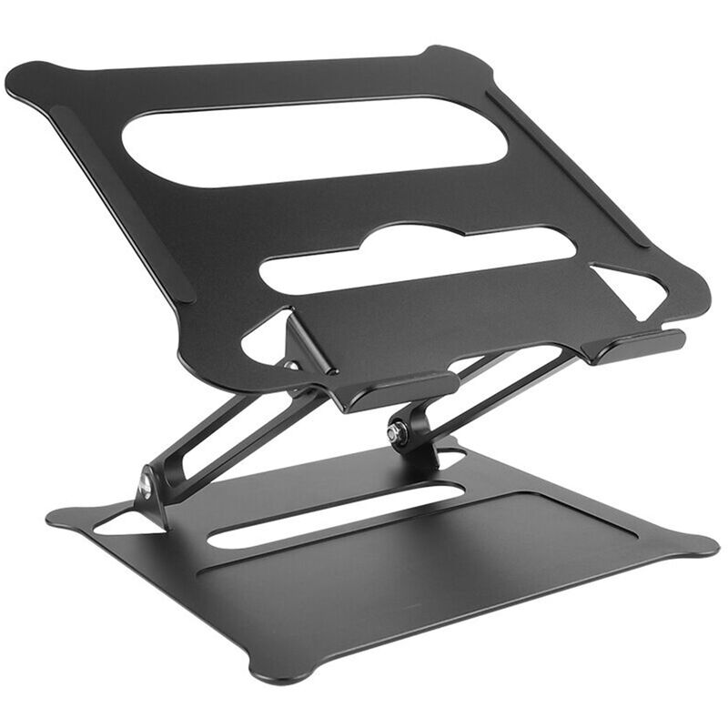 

Z17 Soporte ergonomico para computadora portatil para escritorio, ajustable, plegable, elevador para computadora portatil, aleacion de aluminio,