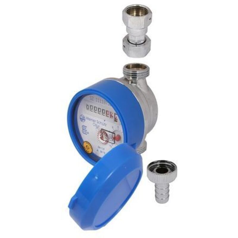 Le Sanitaire Za-kh 3/4’ Kalibrierzähler Enthalten 2, 5 M3/h