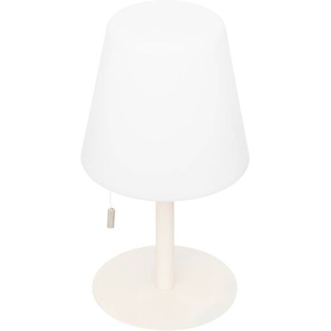 Zack lámpara de exterior led USB arcilla H30,5cm - Atmosphera créateur d'intérieur