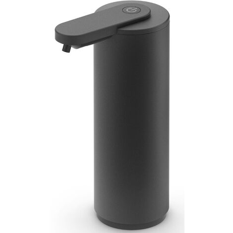 ZACK TERVO Lotionspender Seifenspender 200 ml mit Sensor und Batterieladefunktion (mit USB-Kabel) Schwarz - Zwart