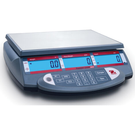 Zählplattformwaage RANGER COUNT 1000 15 kg / 1 g - OHAUS RC11P15
