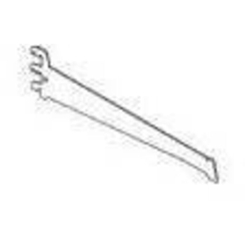 Ferramenta1.com - Zaf porte-étagère chromée cm.40 x ripan strip