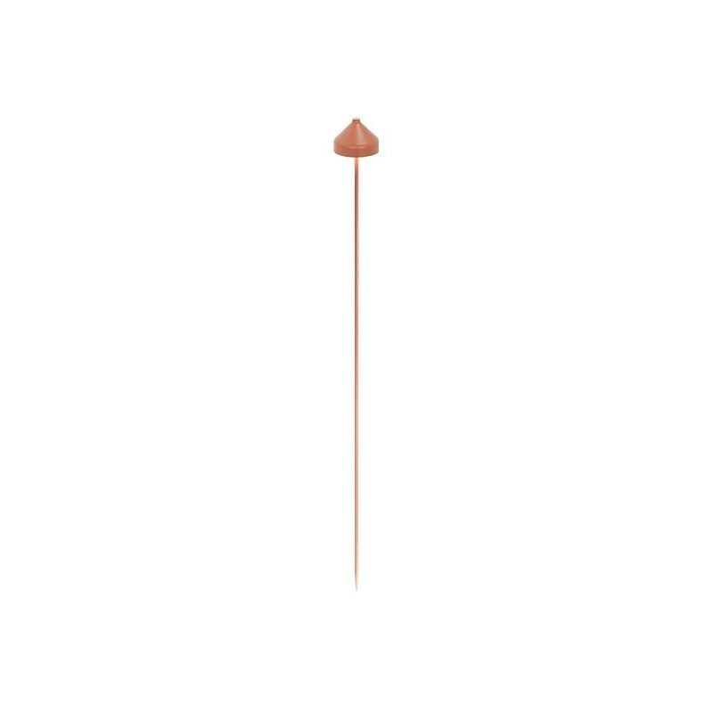 Lampe led Zafferano amelie avec piquet en terre cuite rechargeable et dimmable