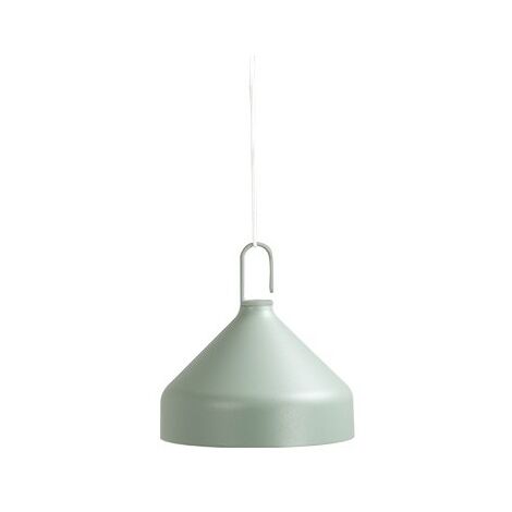 Zafferano AMELIE Lampe à suspension LED Vert feuille rechargeable et dimmable