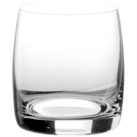 Zafferano Lot de 6 Verres à Eau Riverberi en Verre Soufflé Transparent 29 cl, Design Élégant et Raffiné, Idéal pour Tables de Classe et Cocktails.
