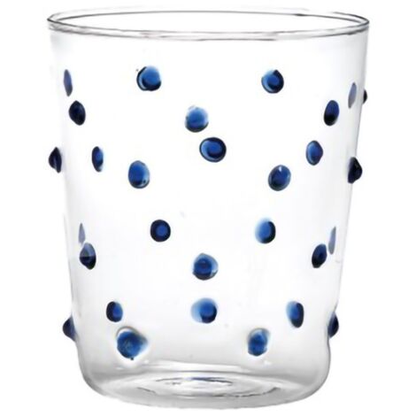 Zafferano Party Tumbler Verre Bleu 45 Cl Set de 6 Pièces en Verre