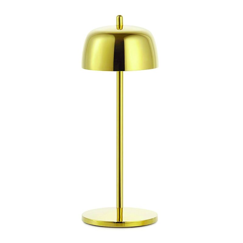 Zafferano - Lampe de table led circe Or Brillant rechargeable et dimmable Zafferano - Lampe de table led circe Or Brillant rechargeable et dimmable