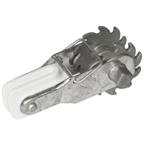 Zahnraddrahtspanner mit integrierten Isolator