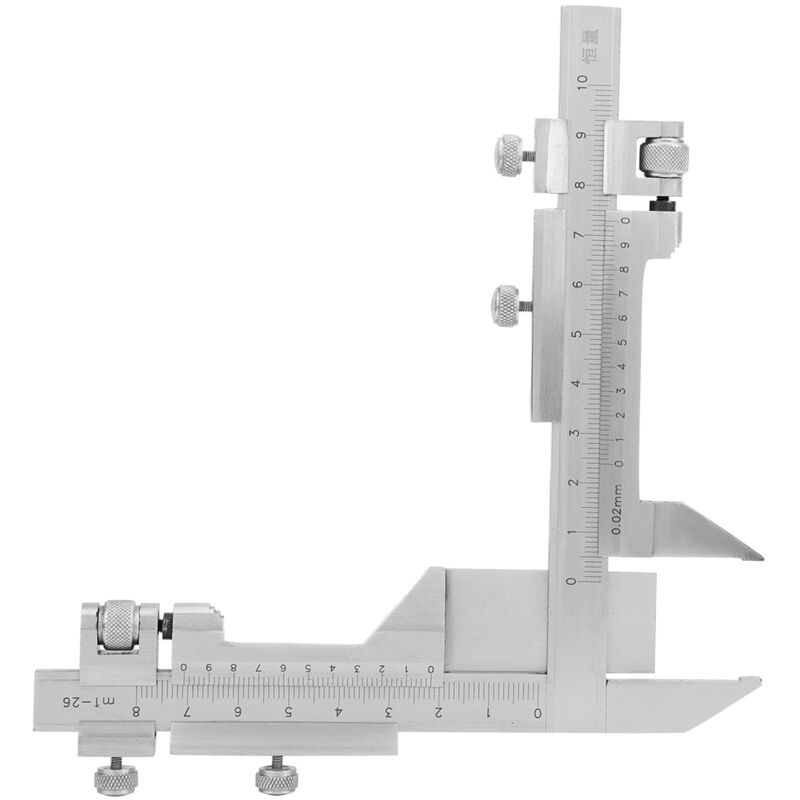 Image of Zahnradmesslehre aus Edelstahl M1-26, Industriewerkzeuge, Dickenmesser, Messwerkzeuge.