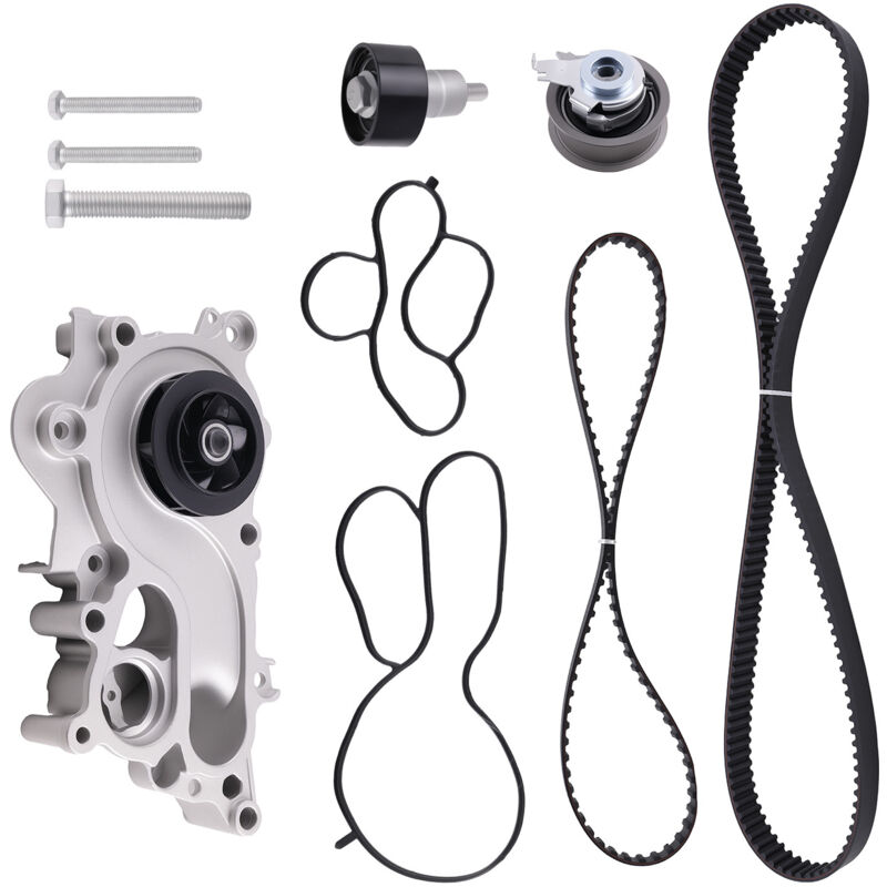 Image of Zahnriemensatz mit Wasserpumpe for vw Polo Skoda Fabia Seat Ibiza 1.0 04E109119C