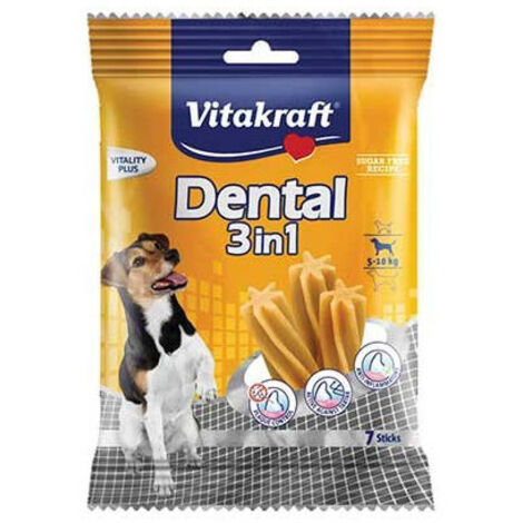 Zahnstock 3 EN1 fÐ©r kleine Hunde Vitakraft - 120 g