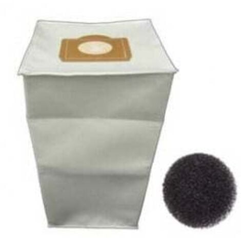 Filtro a sacco in tessuto 30 Lt per contenitore porta sacco da 30 lt, altezza 45 cm, per aspirapolvere centralizzato Aldes 11070084