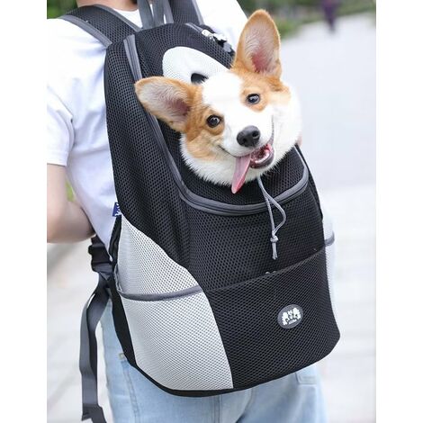 Zaino per cani - Con design traspirante e spalle imbottite per escursioni all'aperto (adatto per animali domestici di 4 kg)
