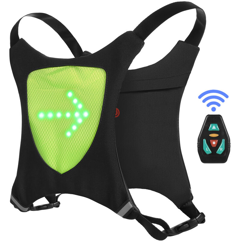 Zaino per il ciclismo a due lati, telecomando