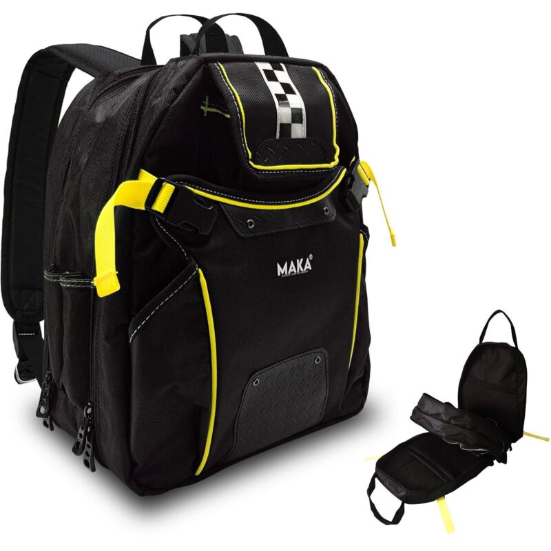 Zaino Porta Attrezzi 51 Scomparti, 40L, 20kg, Antiscivolo, Impermeabile