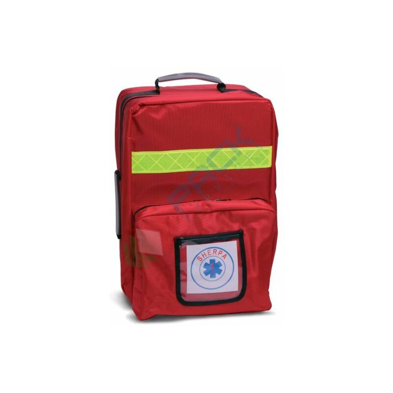 Image of Pack Services - Zaino pronto soccorso per medicazione, per comunità montane, vigili del fuoco, corpi forestali ecc... - Rosso