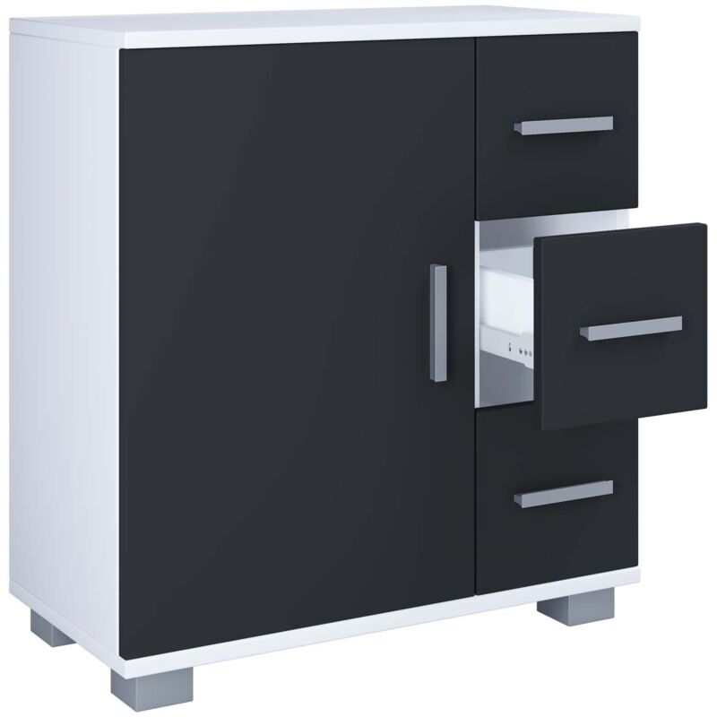 Ebuy24 - Badmöbel Midischrank Schublade Zalo