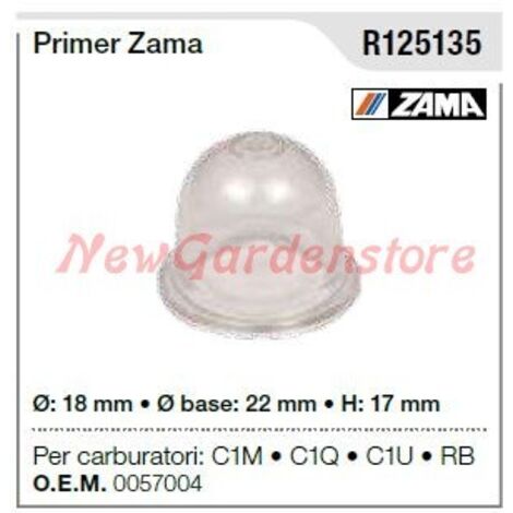 ZAMA primer pour carburateur C1M C1Q C1U débroussailleuse R125135