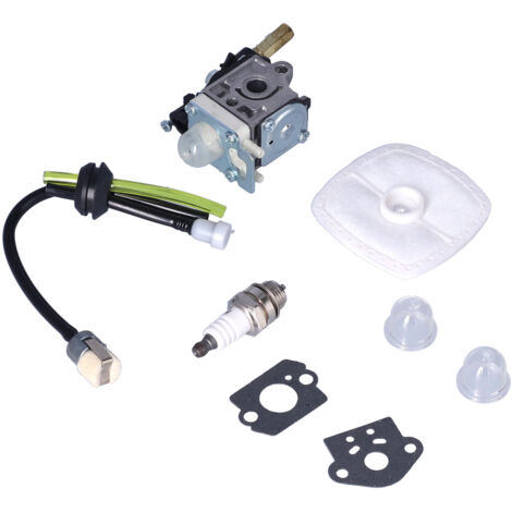 ZAMA Vergaser-Reparatursatz mit Luftfilter und Schläuchen für GT200, GT201i, HC150, HC151 Kettensägen – Aluminium- und Kunststoffbaugruppe, kompatible Modelle enthalten