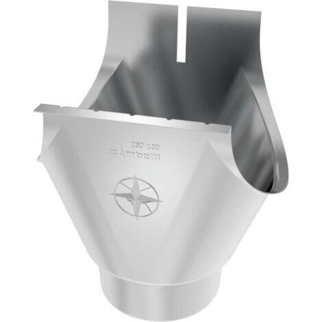Zambelli Titanzink Meister-Stutzen oval 280/100 mit Logo, 130030-ZAM
