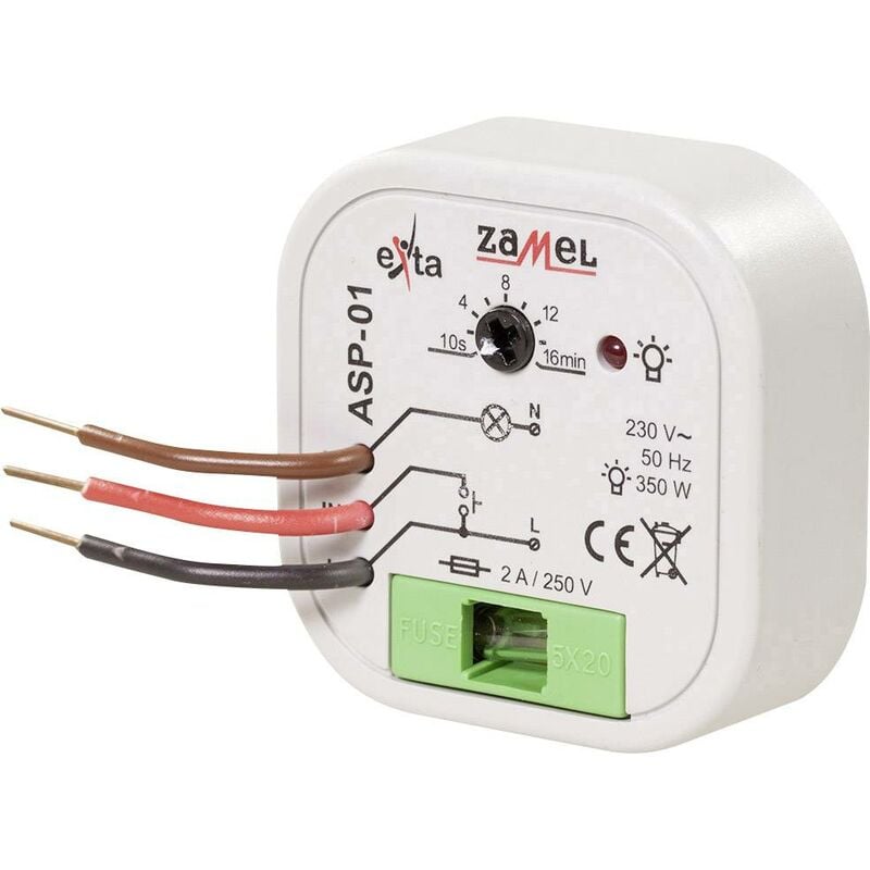 ASP-01 Minuterie d'escalier encastré 230 v W850191 - Zamel