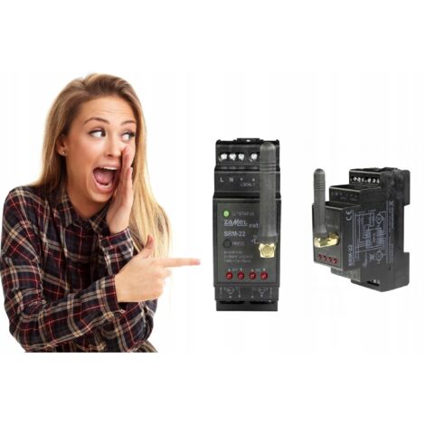 Zamel  Contrôleur de volets SRM-22 Exta Life - 230V - Commande sans fil - Application mobile