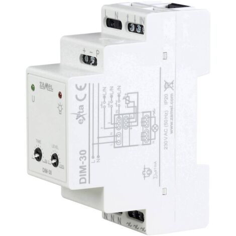 Zamel EXT10000228 Dimmer per guida DIN interna