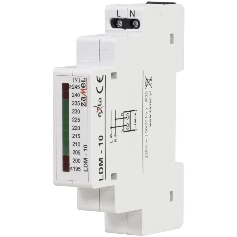 LDM-10 Voltage Indicator 1-phase 230 VAC - Zamel