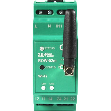 Zamel Supla ROW-02M contrôleur Wi-Fi 2 canaux neutre