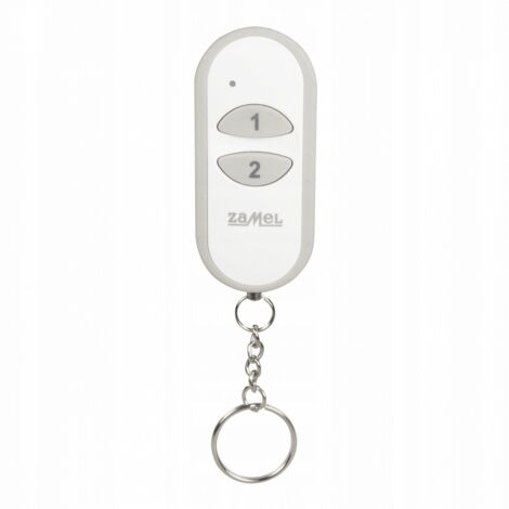 Zamel Télécommande 2-canaux P-457/2 - Noir - Pratique et Facile Utiliser - Idéale pour Domotique