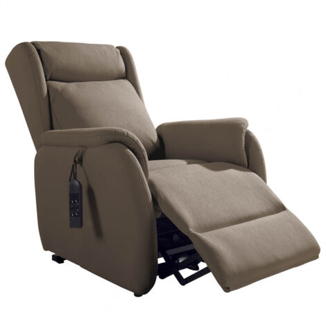 ZAMORA - Fauteuil Releveur Beige - Beige