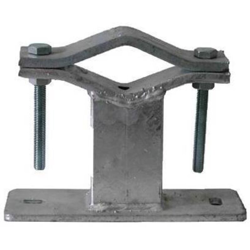 Zanca mural pour mât d'antenne fig.10