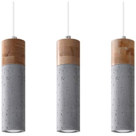 ZANE 3 pendant lamp grey