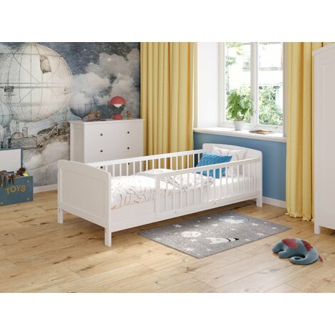 Zane Junior Bed 160x80cm (White)