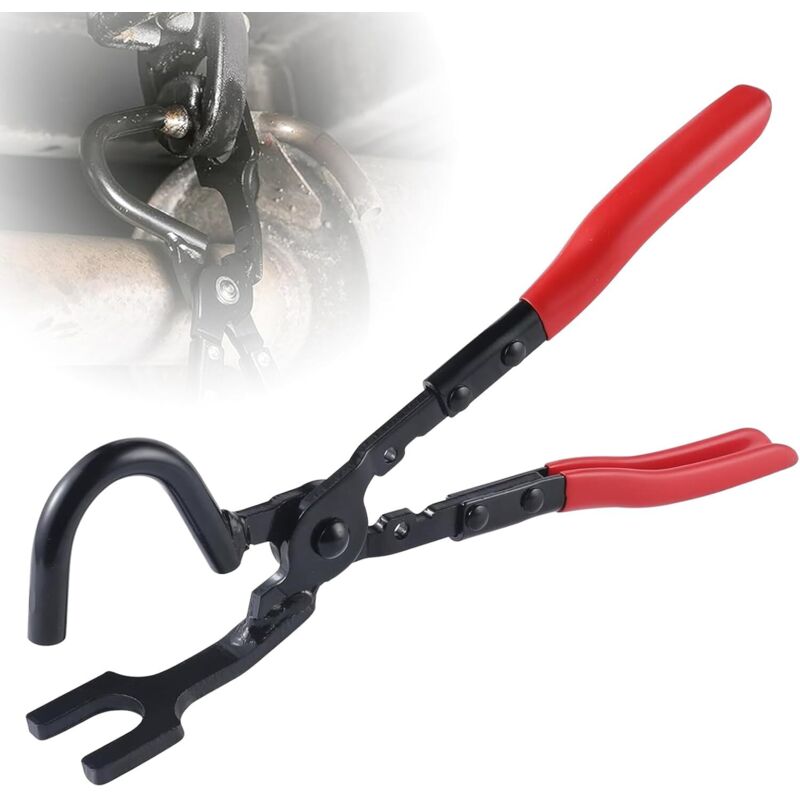 Image of Zange zum Entfernen von Auspuffgummi, Werkzeug zum Entfernen von Haken für Autoauspuffschalldämpfer