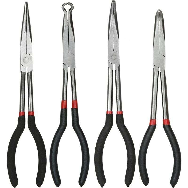 Image of 11 Zoll/28 cm Spitzzangen-Set – 4er-Pack Spitzzangen für verschiedene Anwendungen