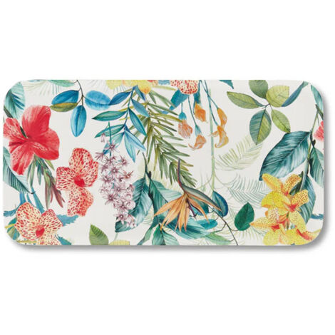 ZANI SERAFINO, VASSOIO RETTANGOLARE GRANDE 'GARDEN' 38X19XH1,50 CM, CUCINA, ACCESSORI