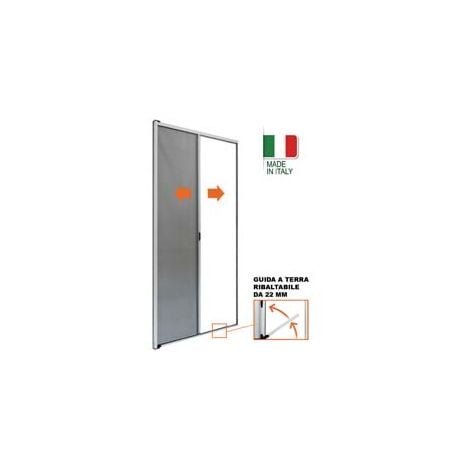 ZANZARIERA A RULLO LATERALE STRUTTURA IN ALLUMINIO COLORE BIANCA  cm.160x250h.    SANGIORGIO