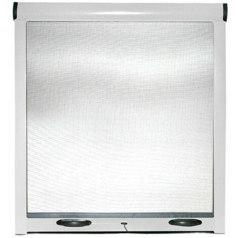 Zanzariera a Rullo per Finestre 80x170 cm in Alluminio  Bianco