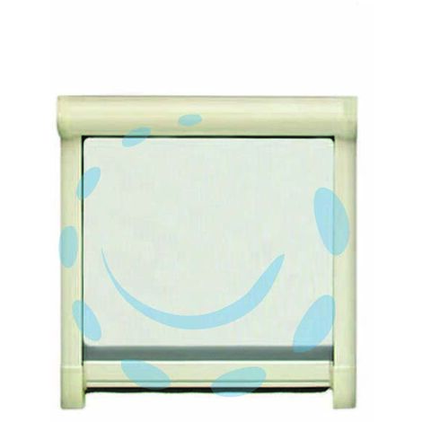 ZANZARIERA A RULLO VERTICALE CON FRIZIONE COLORE BIANCO  RAL9016 - Misura: cm.100x160h.